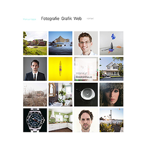 Portfolio Webseite